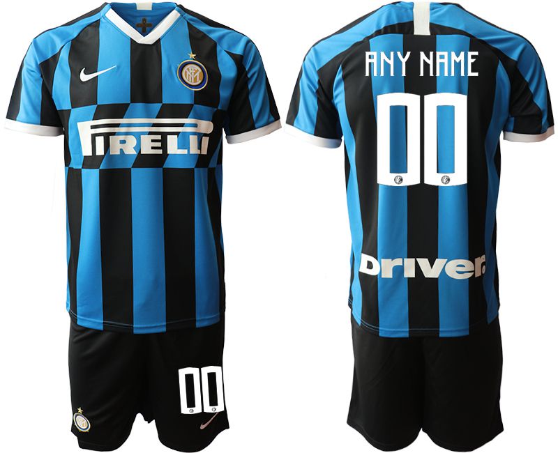 Men 2019-2020 club Inter Milan home customized blue Soccer Jerseys